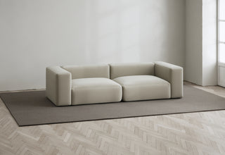 Rosso | Sofa | 2 Sitzer | 234 cm | Velvet | Layered
