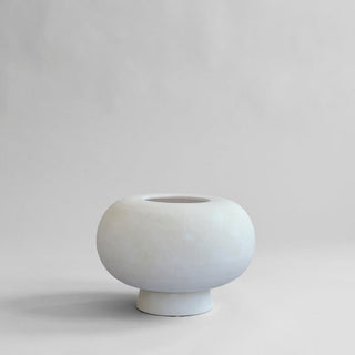 Kabin Vase Fat Bone White I Bauchige Vase I Keramik I Weiss I 101 Copenhagen - GEOSTUDIO