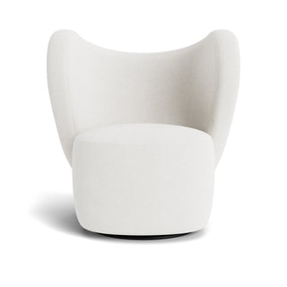 Little Big Chair | Sessel | Bouclé | Greige | Weiß | Art Deco | NORR11 - GEOSTUDIO