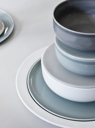 New Norm Dinner Plate | Ø 27,5 cm | Porzellan | White | Audo - GEOSTUDIO