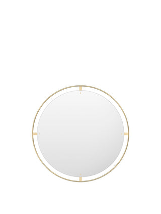Nimbus Mirror | Spiegel | Ø 110 | Messing | Poliert | Audo - GEOSTUDIO