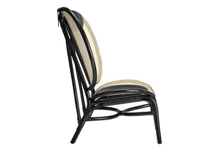 Nomad Chair | Armlehnstuhl | Rattan | Bambus | Cognac | Schwarz | NORR11 - GEOSTUDIO
