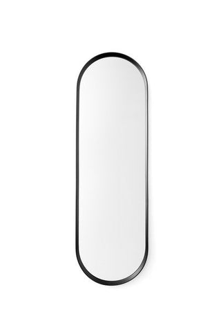 Norm Wall Mirror | Spiegel | 130 cm | Oval | Aluminium | Glas | Schwarz | Auto - GEOSTUDIO