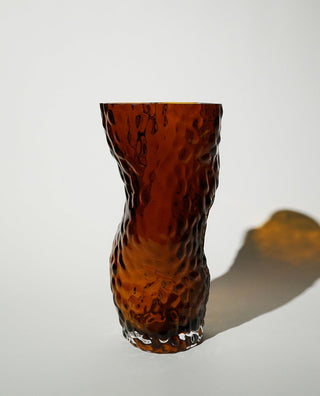 Ostrea ROCK Rust | Vase | 30 cm | Glas | Rost Rot | Hein Studio - GEOSTUDIO