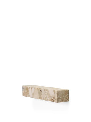 Plinth Shelf | Wandregal | 60cm | Grey Kendzo Marble | Kunis Breccia Stone | Audo - GEOSTUDIO