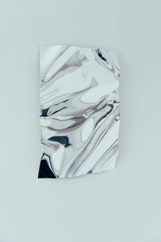 Psychedelic Mirror | Spiegel | 35x50cm | Silber | Caia Leifsdotter - GEOSTUDIO