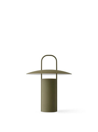 Ray Table Lamp | Portable | Tischleuchte | Aluminium | Black | Green | LED | Audo - GEOSTUDIO