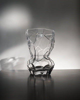 Reflection Vase I 30 cm | Clear I Glas I Hein Studio - GEOSTUDIO