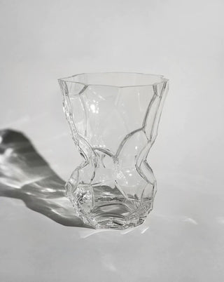 Reflection Vase I 30 cm | Clear I Glas I Hein Studio - GEOSTUDIO