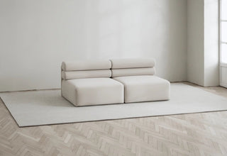 Renzo | Sofa | 2 Sitzer | 180 cm | Velvet | Layered - GEOSTUDIO
