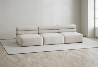 Renzo | Sofa | 3 Sitzer | 270 cm | Velvet | Layered - GEOSTUDIO