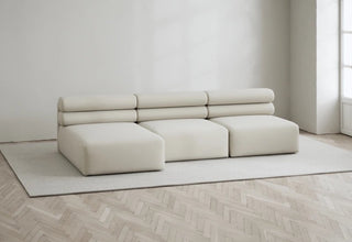 Renzo | Sofa | Lounge Links | 3 Sitzer | 270 cm | Bouclé | Layered - GEOSTUDIO