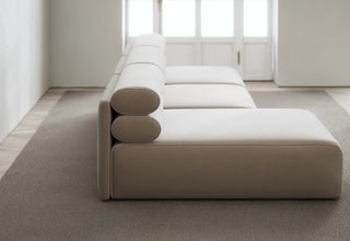 Renzo | Sofa | Lounge Links | 3 Sitzer | 270 cm | Velvet | Layered - GEOSTUDIO