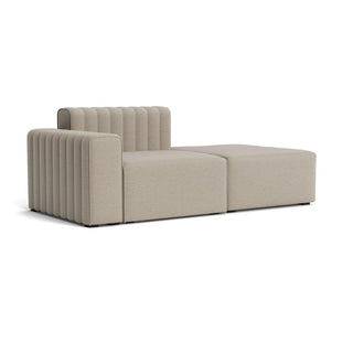 Riff Sofa | 2 Sitzer | Open | 197 cm | Leinen | NORR11 - GEOSTUDIO