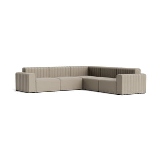 Riff Sofa | 5 Sitzer | 277 cm x 277 cm | Leinen | NORR11 - GEOSTUDIO