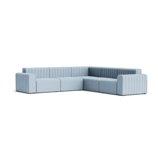 Riff Sofa | 5 Sitzer | 277 cm x 277 cm | Leinen | NORR11 - GEOSTUDIO