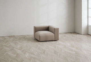 Rosso Corner | Sofa Modul | 97 cm | Ecke Rechts | Velvet | Layered - GEOSTUDIO