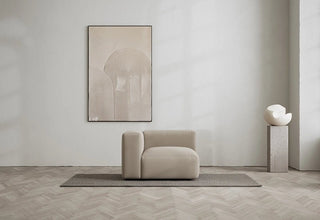 Rosso Corner | Sofa Modul | Ecke Links | 97 cm | Bouclé | Layered - GEOSTUDIO