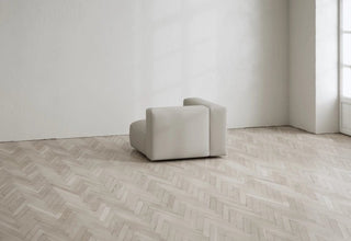 Rosso Corner | Sofa Modul | Ecke Links | 97 cm | Leinen Look | Layered - GEOSTUDIO