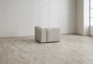 Rosso Corner | Sofa Modul | Ecke Rechts | 97 cm | Leinen Look | Layered - GEOSTUDIO
