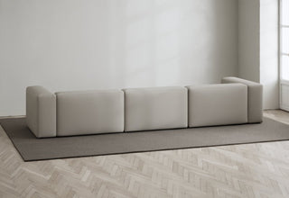 Rosso | Sofa | 3 Sitzer | 324 cm | Leinen Look | Layered - GEOSTUDIO