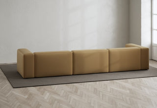 Rosso | Sofa | Lounge Links | 3 Sitzer | 324 cm | Velvet | Layered - GEOSTUDIO
