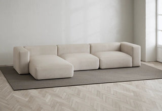 Rosso | Sofa | Lounge Links | 3 Sitzer | 327 cm | Cord | Layered - GEOSTUDIO