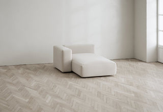 Rosso | Sofa | Modul | Lounge Links | 117 cm | Velvet | Layered - GEOSTUDIO