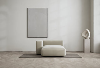 Rosso | Sofa | Modul | Lounge Links | 117 cm | Velvet | Layered - GEOSTUDIO