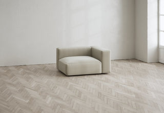 Rosso | Sofa | Modul Rechts | 117 cm | Velvet | Layered - GEOSTUDIO
