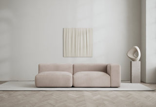Rosso | Sofa | Offen Links | 2 Sitzer | 207 cm | Cord | Layered - GEOSTUDIO