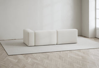 Rosso | Sofa | Offen Links | 2 Sitzer | 207 cm | Leinen Look | Layered - GEOSTUDIO