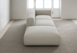 Rosso | Sofa | Offen Links | 3 Sitzer | 297 cm | Leinen Look | Layered - GEOSTUDIO