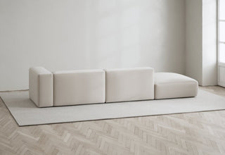 Rosso | Sofa | Offen Links | 3 Sitzer | 297 cm | Velvet | Layered - GEOSTUDIO