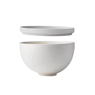 Setomono Bowl Set | Large | Schüssel | Ø 18 cm | Steinzeug | Weiß | Kristina Dam - GEOSTUDIO
