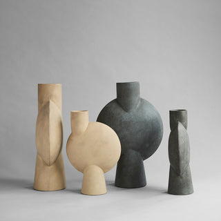 Sphere Vase Bubl | Hexa | 60 cm | Keramik | Sand | 101 Copenhagen - GEOSTUDIO
