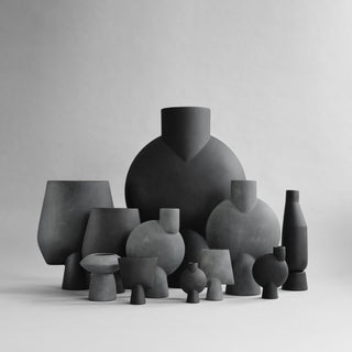 Sphere Vase Giant | 100 cm | Keramik | Coffee | 101 Copenhagen - GEOSTUDIO