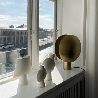 Sphere Vase Square | Mini | 25 cm | Keramik | Bone White | Weiß | 101 Copenhagen - GEOSTUDIO