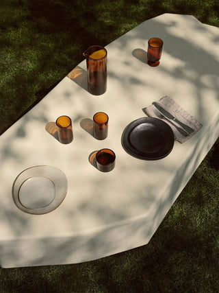 Staffa Coffee Table Large I Ivory I Elfenbein I Couchtisch I Outdoor I Ferm Living - GEOSTUDIO