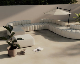 Studio 1 Outdoor | Sofa | 240cm | Sunbrella Savane | Whisper | Coconut | Quickdry Foam | NORR110 - GEOSTUDIO