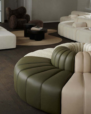 Studio Curve Sofa | Modul Kurve | Bouclé | Norr11 - GEOSTUDIO