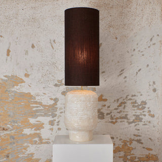 Textured Ceramic Lamp | Tischleuchte | 89cm | Keramik | Glasiert | Projekt 213A - GEOSTUDIO