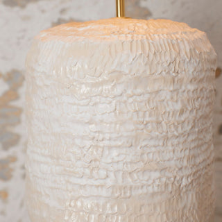 Textured Ceramic Lamp | Tischleuchte | 89cm | Keramik | Glasiert | Projekt 213A - GEOSTUDIO