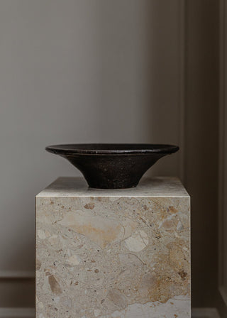 Triptych Bowl | Schale | Ø 30 cm | Steinzeug | Glasiert | Mocha | Audo - GEOSTUDIO