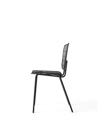 WM String Dining Chair | Esszimmerstuhl | Schwarz | Stahl | Outoor | Audo - GEOSTUDIO